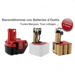 Reconditionnement de batteries de perceuses