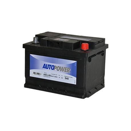 Batterie Autopower 12 V 60Ah 540Amp