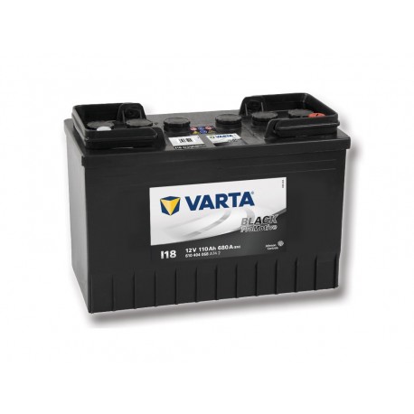 Batterie VARTA PRO motive BLACK 12V 110Ah 680 Amp I18 - Accus-Service -  Achat Batterie VARTA PRO motive BLACK 12V 110Ah 680 Amp