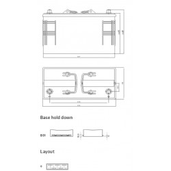 BATTERIE 12V 110AH 750A