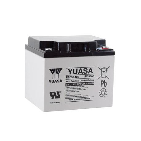 Batterie cyclique Yuasa 50Ah 12V