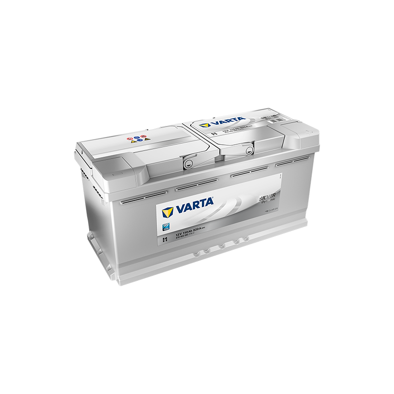 VARTA AGM BATTERIE SILVER DYMANIC 60AH / 680 EN STARTERBATTERIE