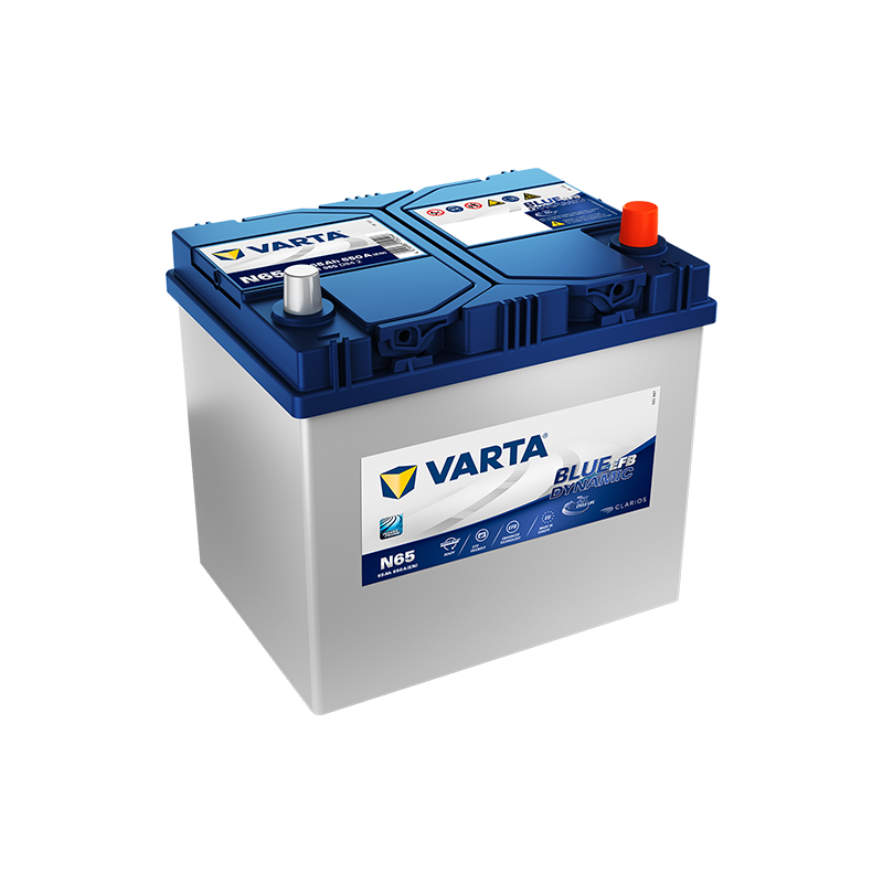 Batterie VARTA BLUE dynamic EFB D53 12 V 60 AH 560AMP - Accus