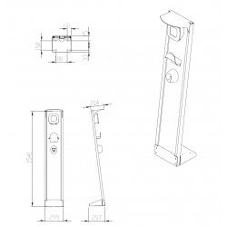 Pied pour Wallbox Pulsar Plus