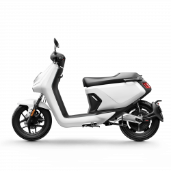 Scooter Électrique 125cm3 NIU 2022 MQi GT Evo Blanc Side