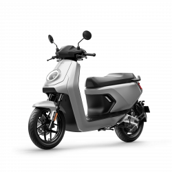 Scooter Électrique 125cm3 NIU 2022 MQi GT Evo Gris Front Side