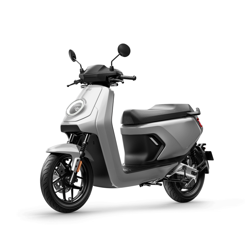 Scooter Électrique 125cm3 NIU 2022 MQi GT Evo Gris Front Side