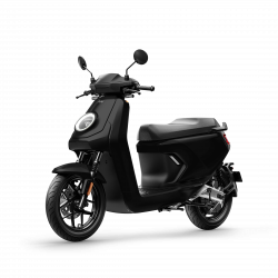 Scooter Électrique 125cm3 NIU 2022 MQi GT Evo Noir Front Side