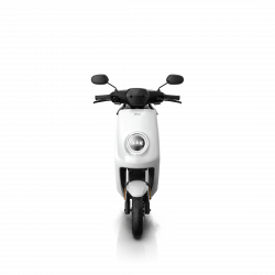 Scooter Électrique NIU 2022 MQi+ Sport Blanc Front