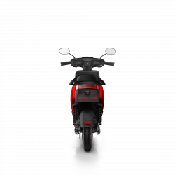 Scooter Électrique NIU 2022 MQi+ Sport Rouge Back