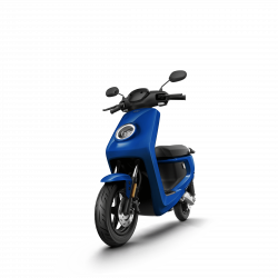 Scooter Électrique NIU 2022 MQi+ Sport Bleu Side Front