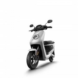 Scooter Électrique NIU 2022 MQi+ Sport Gris Side Front