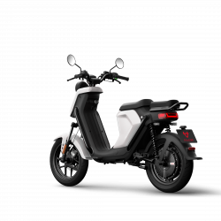 Scooter Électrique NIU UQi GT Blanc Side Back