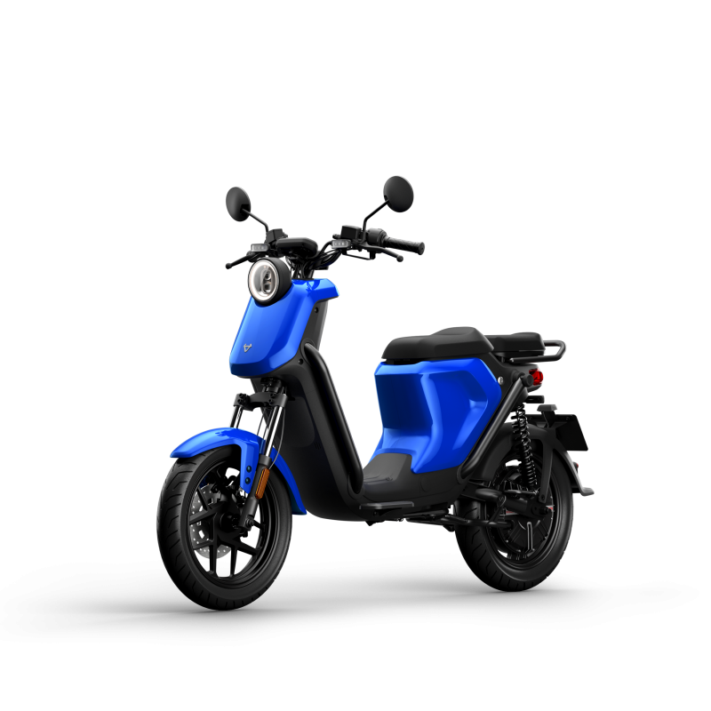 Scooter Électrique NIU UQi GT Bleu Side Front