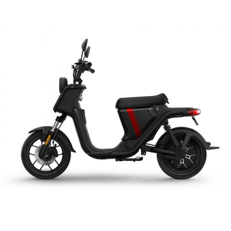 Scooter Électrique NIU UQi Sport Noir-Rouge Side