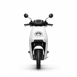 Scooter Électrique NIU 2022 MQi GT Blanc Extended Range Front