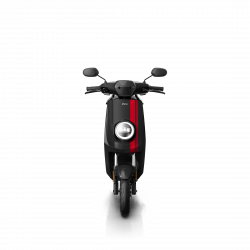 Scooter Électrique NIU 2022 MQi+ Sport Rouge/Noir Front