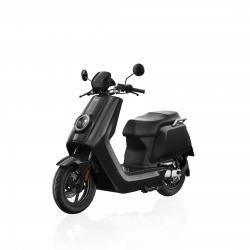 Scooter Électrique NIU NQi GTS Noir Side Front