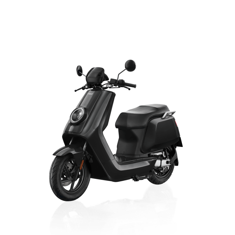 Scooter Électrique NIU NQi GTS Noir Side Front