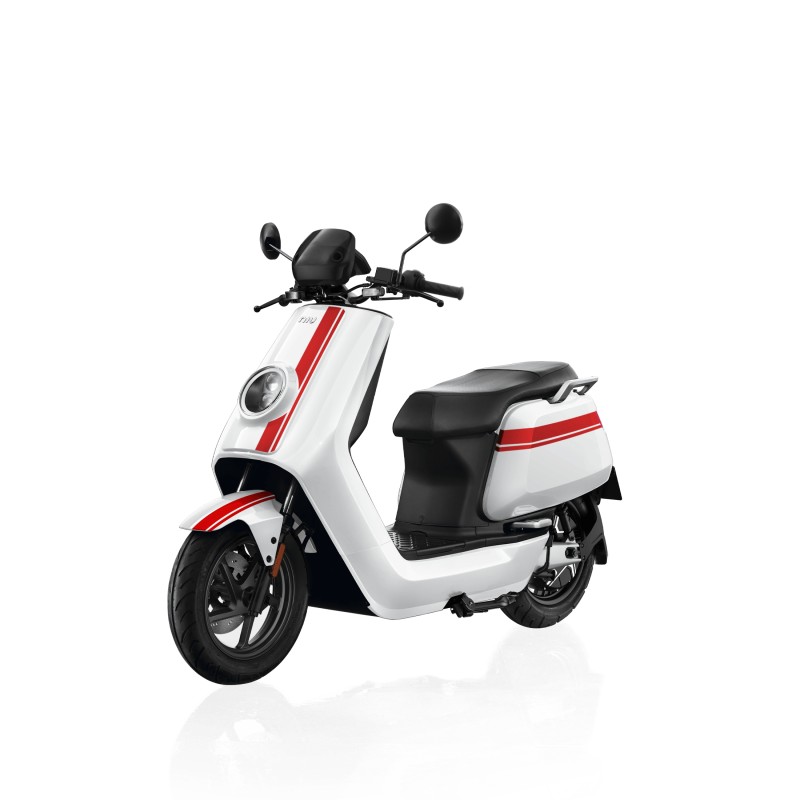 Scooter Électrique NIU NQi GTS Noir Side Front