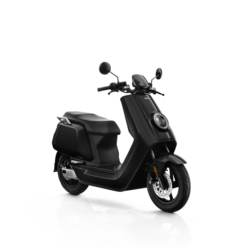 Scooter Électrique NIU NQi Sport Noir Side Front