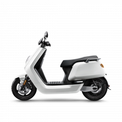 Scooter Électrique NIU NQi Sport Blanc Side