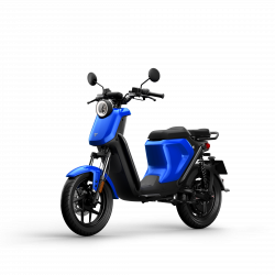 Scooter Électrique NIU UQi GT Bleu Side Front