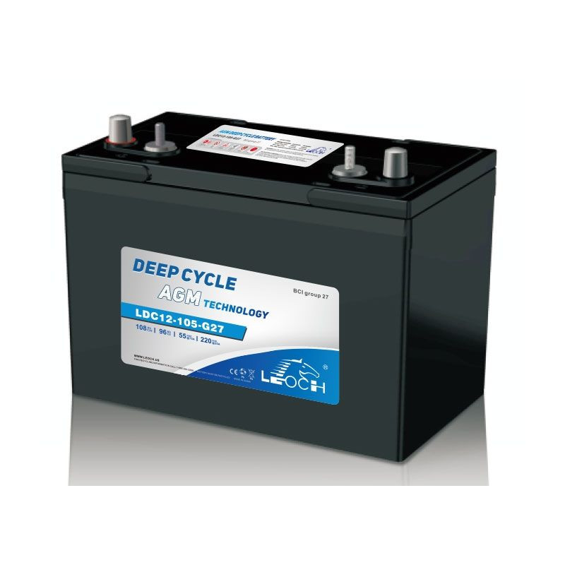 BATTERIE AGM CARBONE 12 V 105 AH