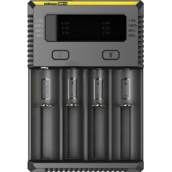 Chargeur Nitecore NCI4 pour Accus Li-ion, LiFePO4, piles AA / AAA