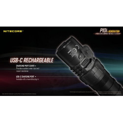 Lampe Torche LED Nitecore P10I USB-C Rechargeable