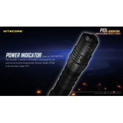 Lampe Torche LED Nitecore P10I Power Indicator