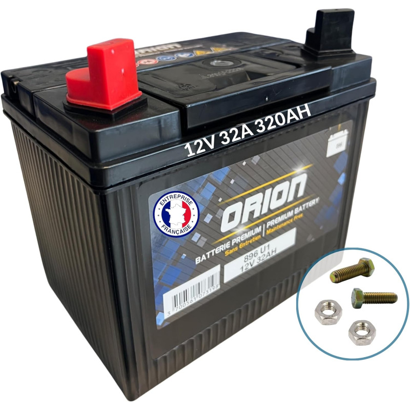 Batterie Orion pour tondeuse 12 V 30AH U19