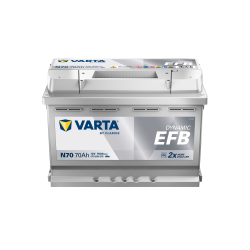 BATTERIE AUTO VARTA DYNAMIC EFB N70 12V 70AH Start and stop