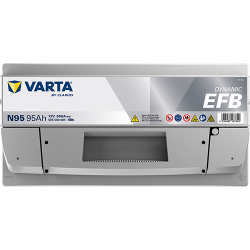 Batterie Auto VARTA Dynamic EFB N95 12V 95Ah 850Amp Top