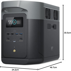 Station Électrique Portable ECOFLOW DELTA 2 MAX 2048Wh Dimensions