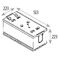 Batterie Camion Autopower AT24 180Ah 1000AEN