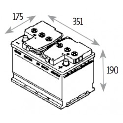  Batterie de voiture pour voiture de tourisme 95 Ah 800 Amp 24  mois de garantie Varta