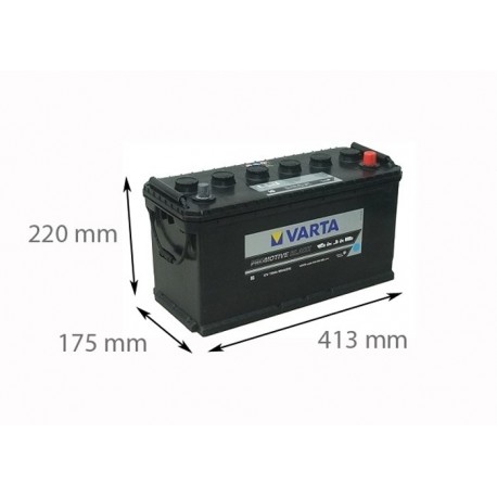 Batterie VARTA PRO motive BLACK 12V 610050085