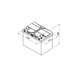 Batterie VARTA BLUE dynamic 560 410 054