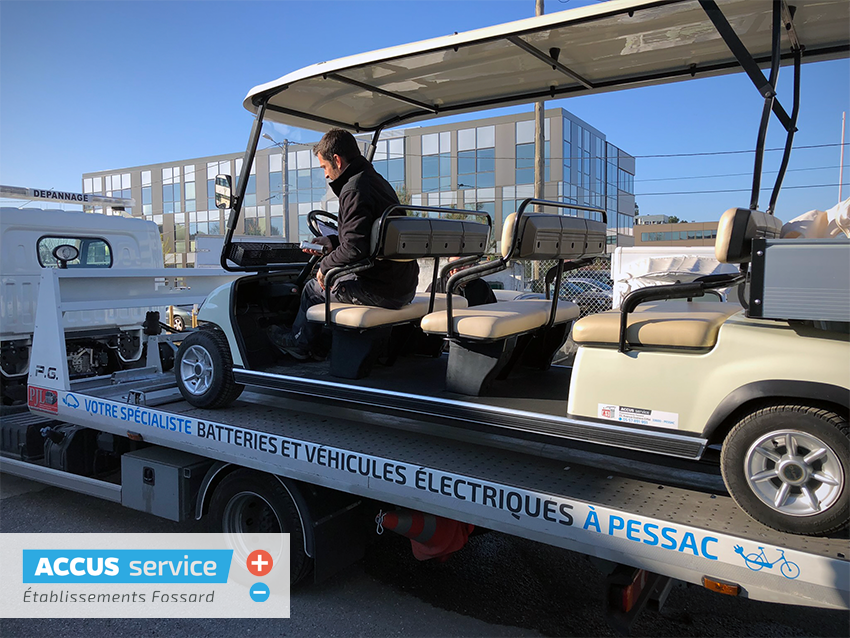 Accus Service Golfette électrique Camping